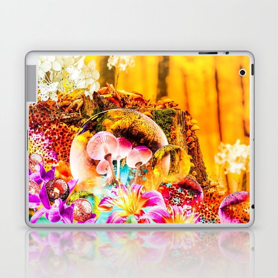 Outer World Forest Flowers Laptop & iPad Skin