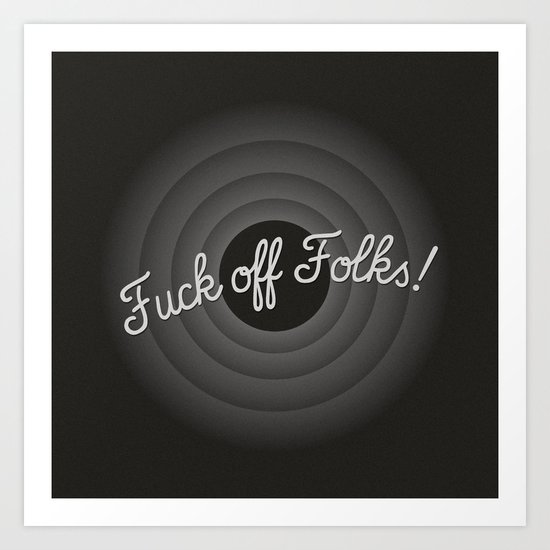That's all… Art Print