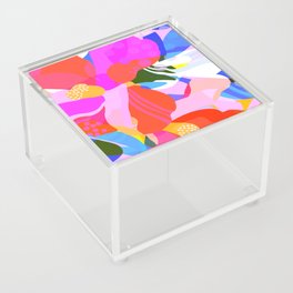 Abstract Florals I Acrylic Box