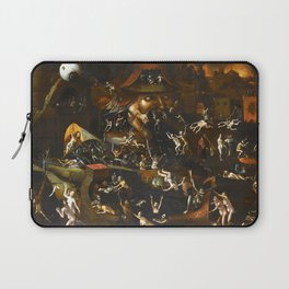 Hieronymus Bosch The Harrowing of Hell Laptop Sleeve