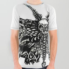 Moth All Over Graphic Tee