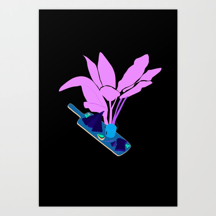 Salty Art Print