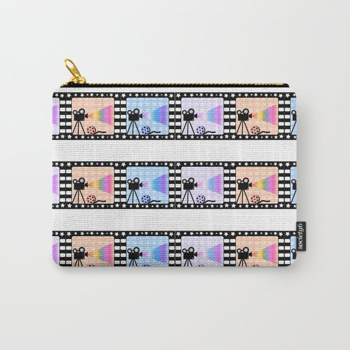Movie stripes Carry-All Pouch