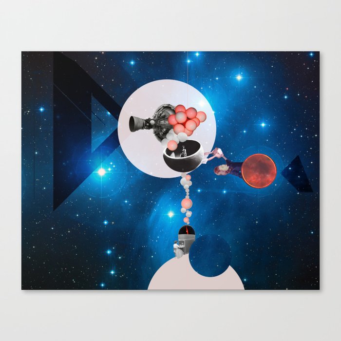 Space Flight Canvas Print