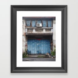 Old Doors in Georgetown, Penang Framed Art Print