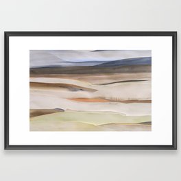 March's Melt Framed Art Print