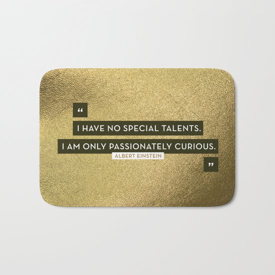 Passionately Curious Bath Mat