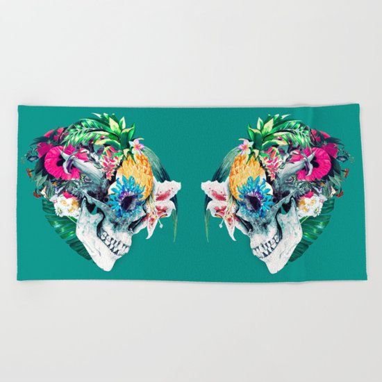 Skull ST Beach Towel