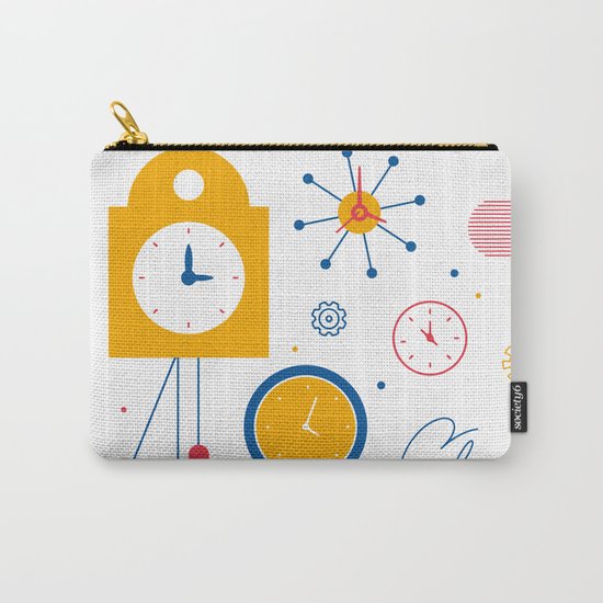 Clocks Carry-All Pouch