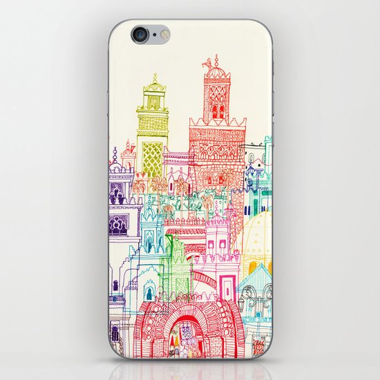 Marrakech Towers iPhone Skin