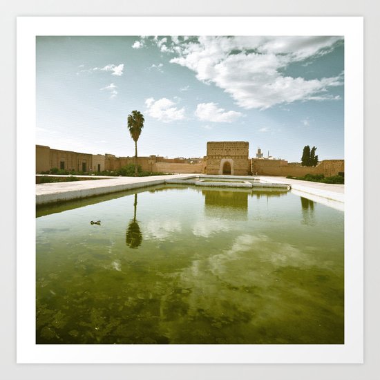 El Badi. Art Print