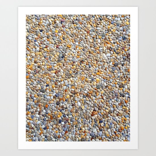 Stones Art Print