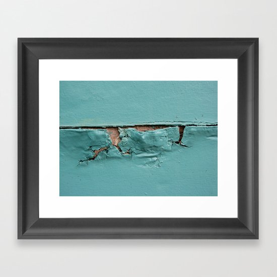 Too Much Paint Framed Art Print