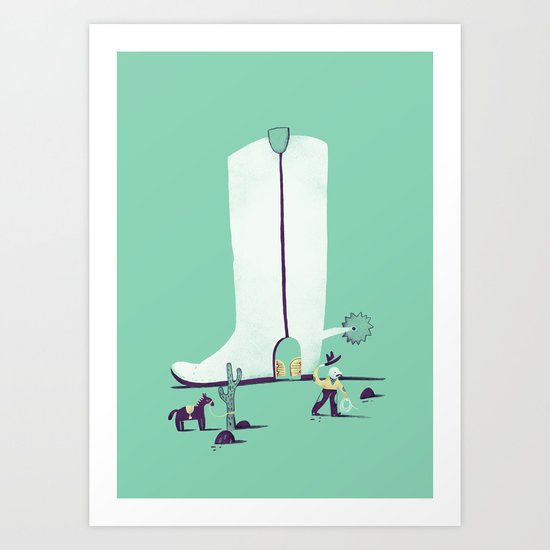 Howdy! Art Print