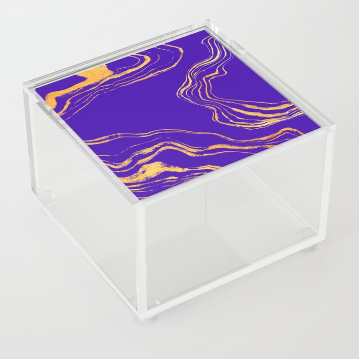 Deeply Purple Acrylic Box