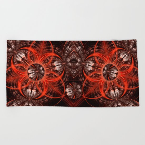 Textures, scratches and patterns abstract Beach Towel