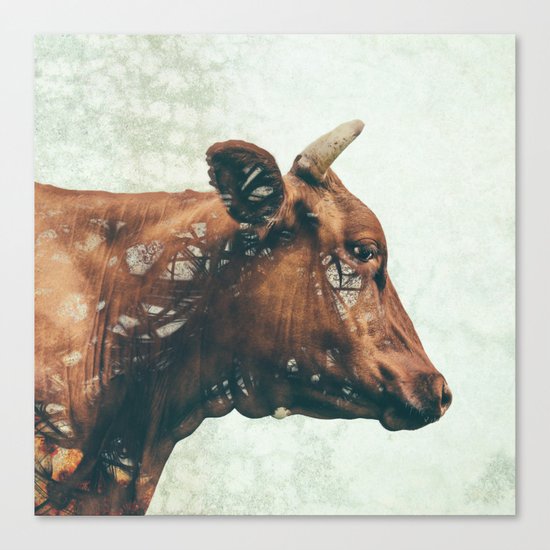 Portrait of Bess Canvas Print