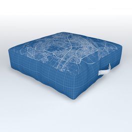 Lahore City Map of Punjab, Pakistan - Blueprint Outdoor Floor Cushion | Lahoremap, Lahorecity, Architecture, Blueprint, City, Graphicdesign, Lahore, Street, Travel, Pakistani 