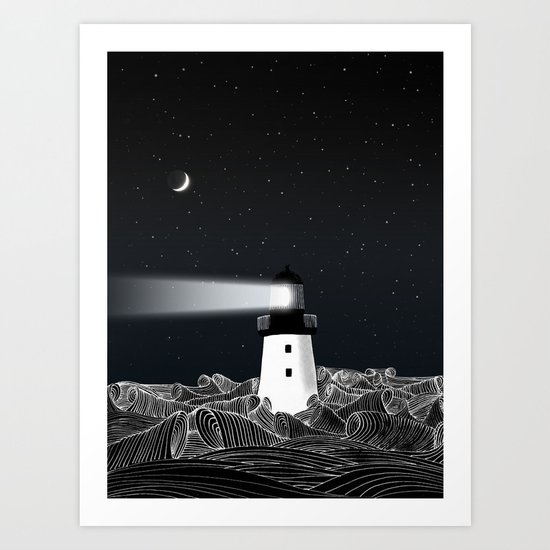 Lighthouse Art Print