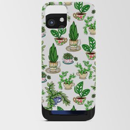 Teacup Plants iPhone Card Case