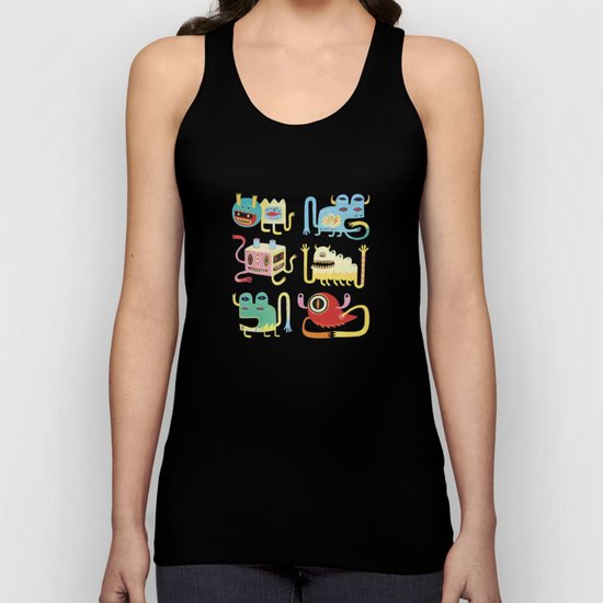 Petits monstres Unisex Tank Top
