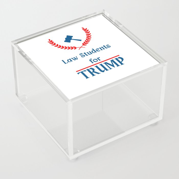 Law Students for Trump Acrylic Box