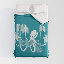 Armed With Knowledge Duvet Cover