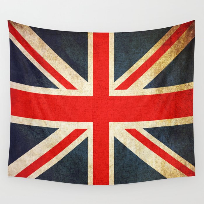 Vintage Union Jack British Flag Wall Tapestry