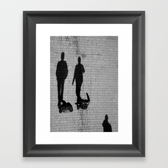 Shadows Framed Art Print