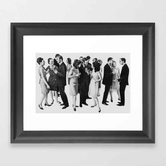 the cold war Framed Art Print