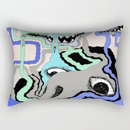 Strange Vision Rectangular Pillow
