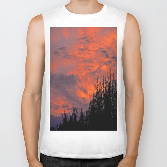August Sunset Biker Tank