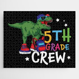 5th Grade Crew Student Dinosaur Jigsaw Puzzle