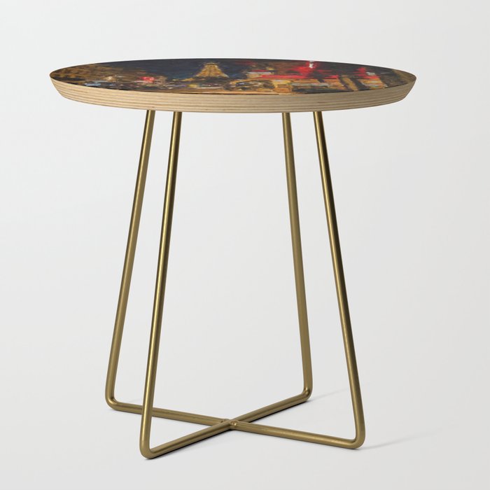 Paris at Night Side Table
