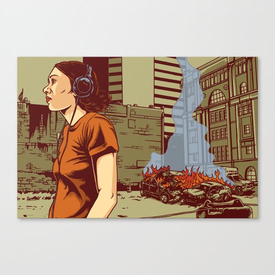 Locals Only - Portland, OR Canvas Print