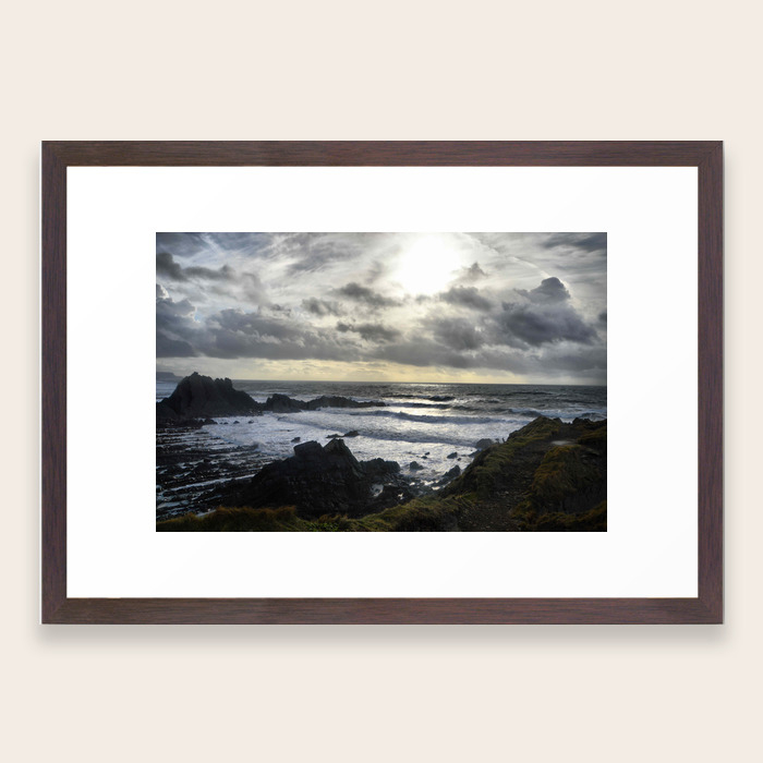 Hartland North Devon Uk 3 Framed Art Print By Milesphotography