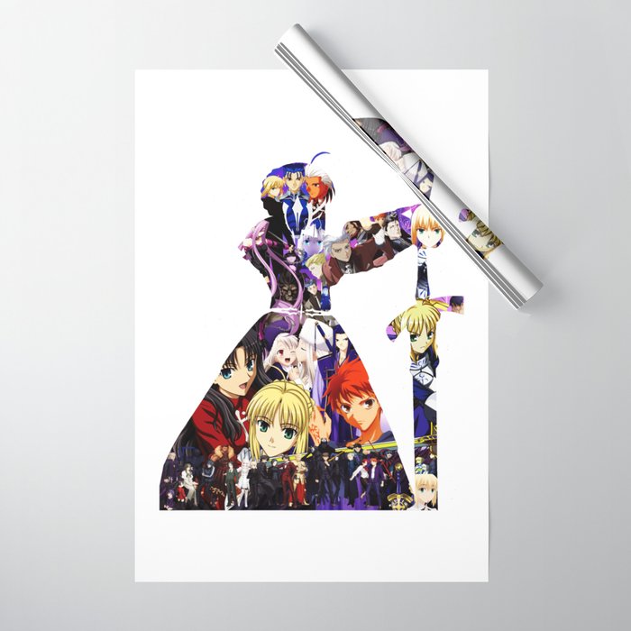 Fate Stay Night Wrapping Paper
