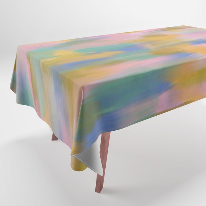 Nostalgia - Abstract Brushstrokes Tablecloth