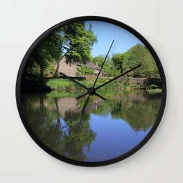 The Lower Pond Lumsdale Wall Clock