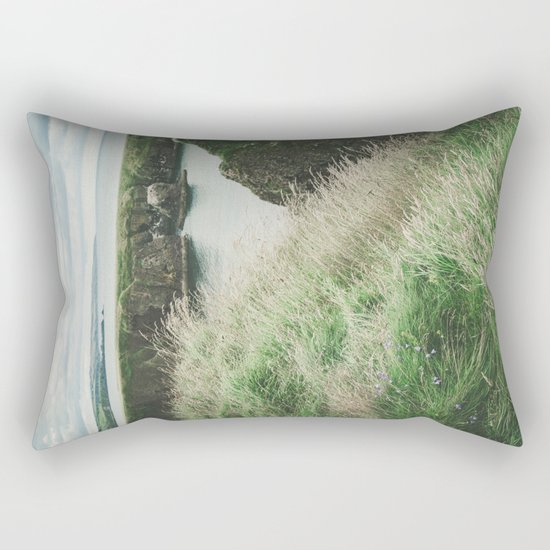 East coast of Scotland Rectangular Pillow