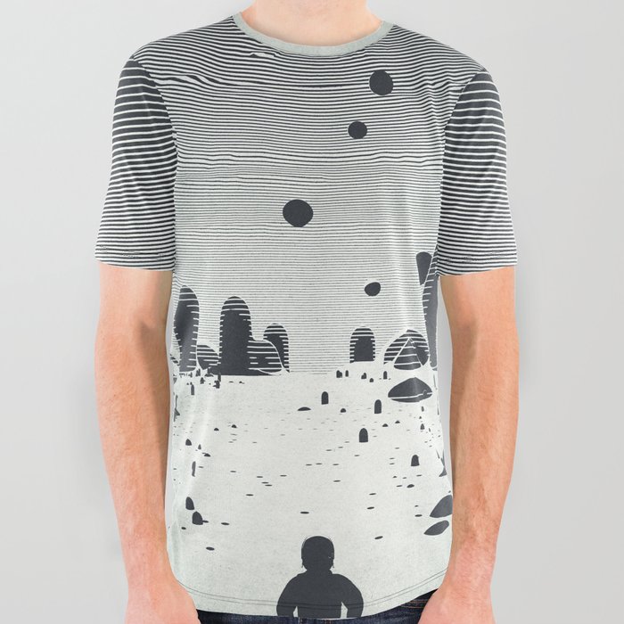 Hello new world! All Over Graphic Tee