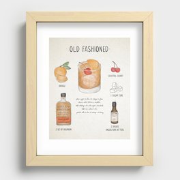 Old Fashioned Recessed Framed Print