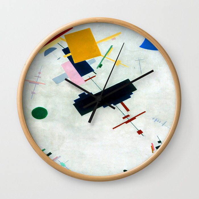 Kazimir Malevich Suprematism Wall Clock