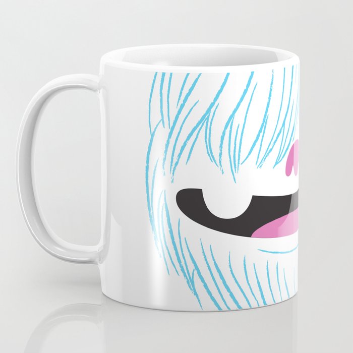 Happy Yeti Coffee Mug by Marco Angeles