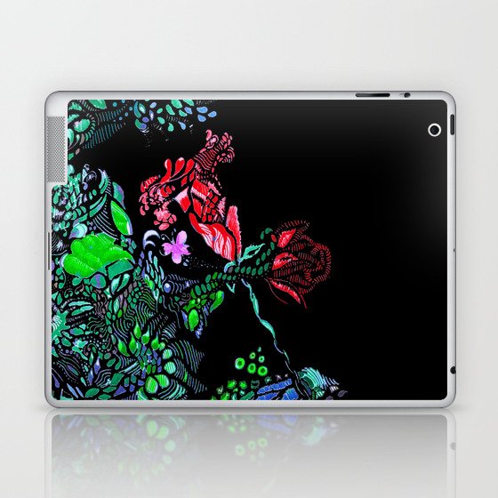 Mystic Rose Garden Laptop & iPad Skin