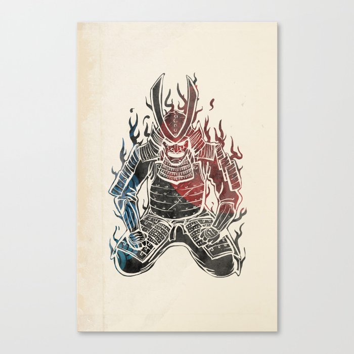 Samurai  Canvas Print