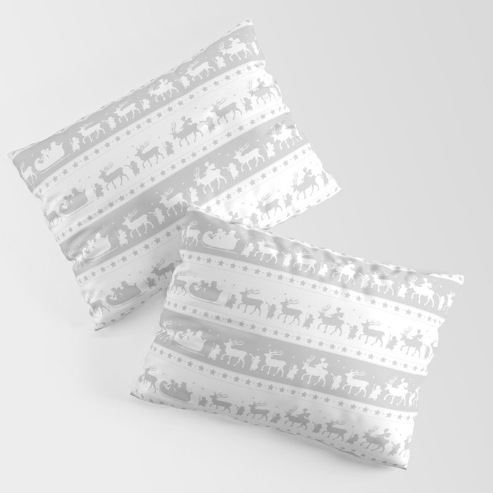 Christmas Parade - (Silver) Pillow Sham