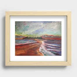 Passage to Bear Island Recessed Framed Print