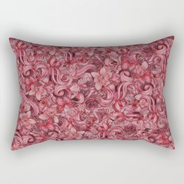 Floral Flow Rectangular Pillow