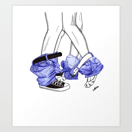 Bad habits Art Print